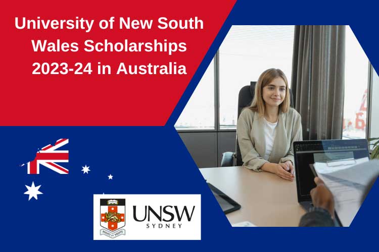 University of New South Wales Scholarships 2023-24 in Australia