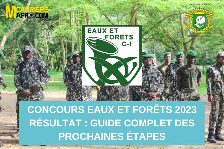 Concours Eaux et Forêts 2023 résultat : Guide Complet des Prochaines Étapes