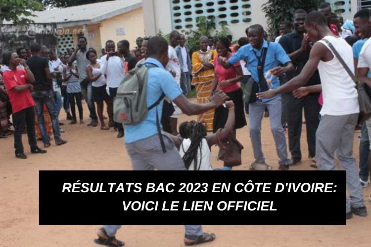 Résultats BAC 2023 en Côte d'Ivoire: Voici le lien officiel