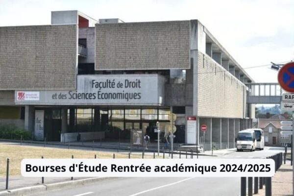 Université De Limoges : Bourses D'Étude Rentrée Académique