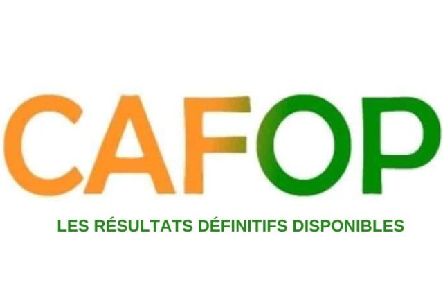 Résultats du Concours de CAFOP 2024 : Les résultats du CAFOP Disponibles