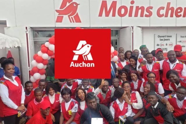 Auchan Côte d'Ivoire Recrute 15 Personnes comme Caissières