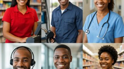 Jeune professionnel travaillant dans un métier sans diplôme en Côte d’Ivoire