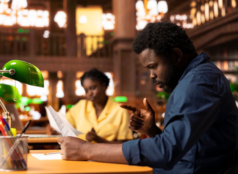 Jeune auto-entrepreneur lançant son activité en Afrique francophone