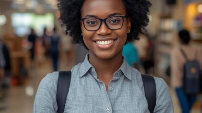 Jeune entrepreneur en Côte d’Ivoire lançant sa startup