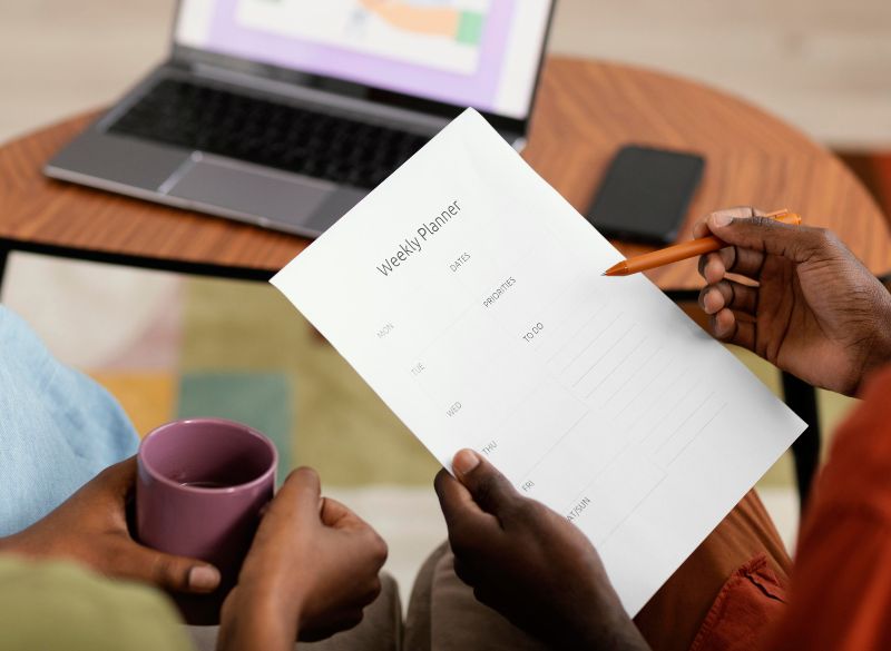 Recruteur comparant un CV et un profil LinkedIn